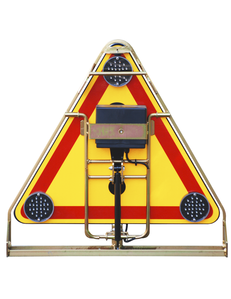 Triangle Triflash à déploiement manuel symbole AK31 ( voiture renversée ) :  achetez au meilleur prix sur Proteclight