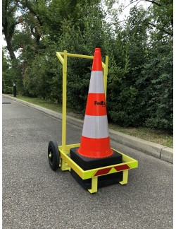 Unité mobile de balisage et de signalisation