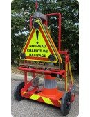 Chariot de Balisage d'urgence support dévidoir