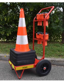 Unité mobile de balisage et de signalisation