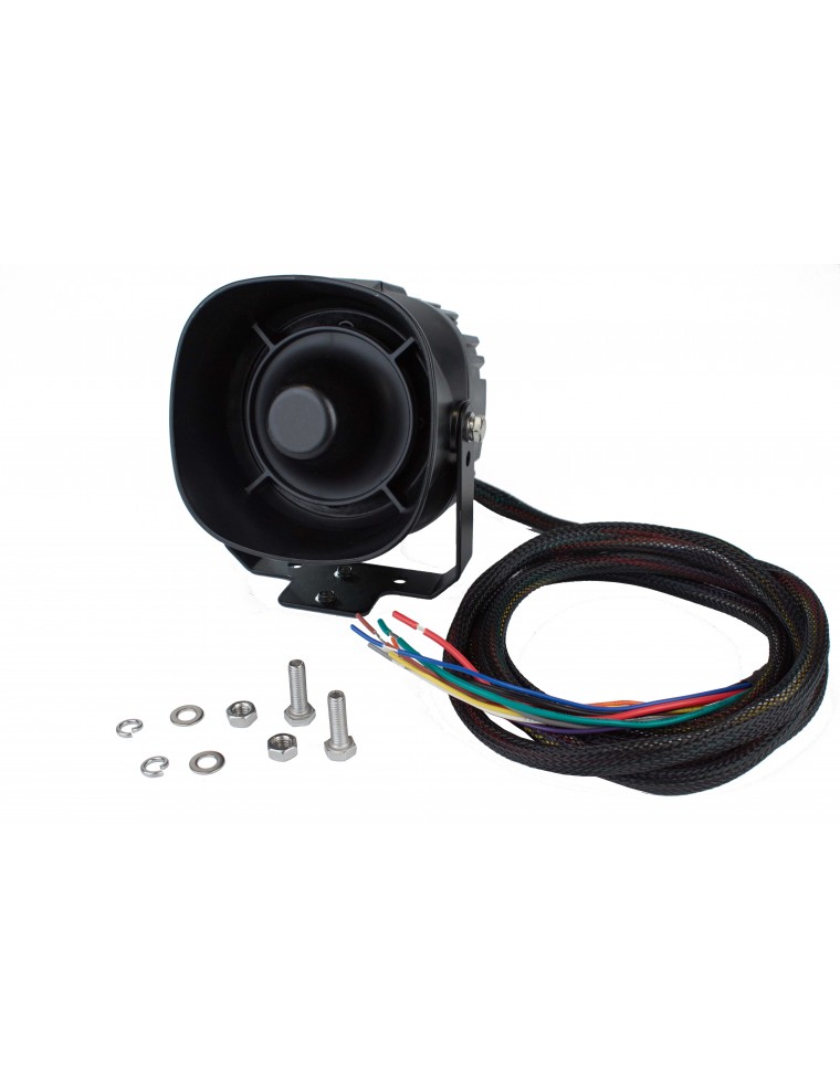Haut parleur pour sirène moto compact et rond 50W SPIRAL®E-Tech 8Ω