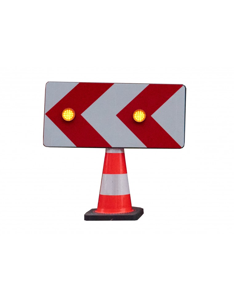 Support Chaîne Pour Cône De Signalisation AUA - 2 Crochets Clipables - Pour Chantier Et Sécurité