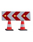 Triangle d'Intervention Triflash signalisation