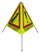 Tripode de signalisation - Pompiers