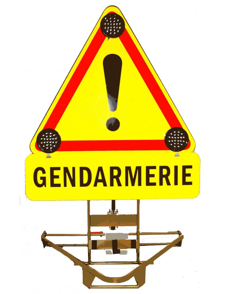 Triangle de signalisation triflash - Matériel de signalisation